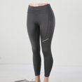 thumbnail image 2 of Gibobby Yoga pants mujer Pantalones de bolsillo de felpa para mujer, pantalón con cintura alta, Abdominal de cadera, parte inferior de Yoga, otoño e(Gris,M), 2 of 4