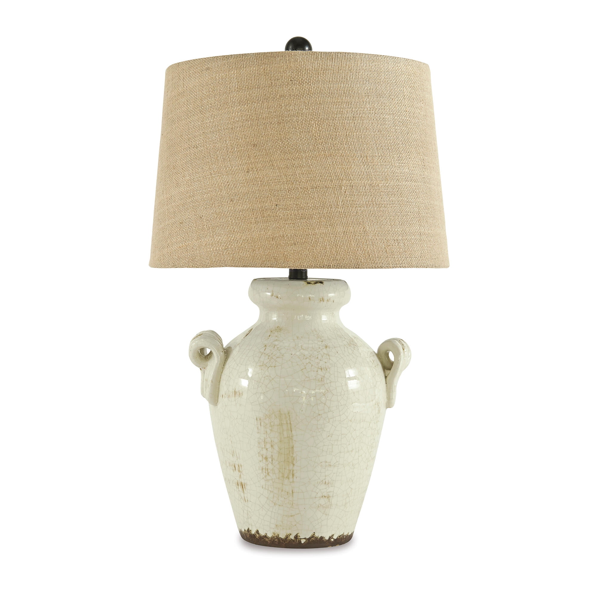 Signature Design by Ashley Casual Emelda Table Lamp  Cream