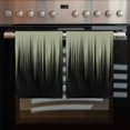 thumbnail image 2 of Sage Green Black Ombre Kitchen Towels Set of 3, Water Absorbent Dish Towel, Modern Abstract Striped Gradient Decorative Hand Towels - Quick Drying Cloth for Cooking Baking, 18x28 Inch, 2 of 8