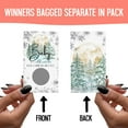 thumbnail image 4 of Winter Wonderland Scratch Off Game Cards - 30 Pack, Christmas Party Games, Holiday Supplies, Raffle Tickets & Prizes by Paper Clever Party, 4 of 7
