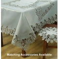thumbnail image 4 of Doilies Set of 4 for Dining Table, Dark Gray Table Linen, Table Placemats, 15 inches Round - The Alvina Collection - Home Decor, 4 of 7