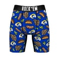 thumbnail image 2 of Men's Rock Em Socks  Royal Los Angeles Rams Tacos Boxer Briefs, 2 of 4