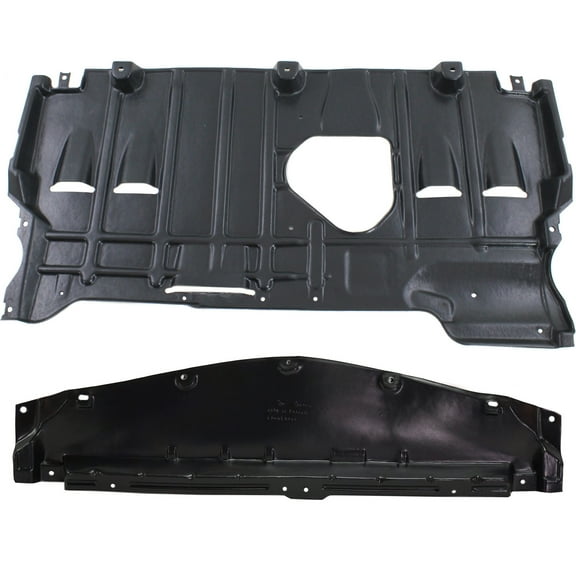 Garage-Pro Engine Splash Shield SET Compatible with 2010-2013 Mazda 3 Front and Rear