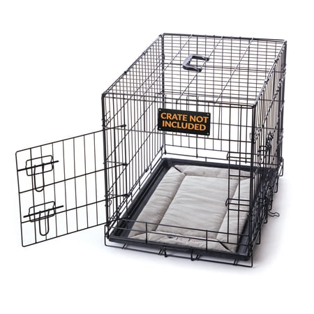 UPC: 0655199636969 | K&H Pet Products Mother’s Heartbeat Puppy Crate Pad Gray Fleece Small breed beat 14 X 22 Inches