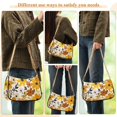 thumbnail image 4 of FORMRS Womens Shoulder Bag with Chain Strap Clutch Purse Cute Tote Handbag, Yellow Flowers, 4 of 7