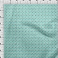 thumbnail image 4 of oneOone Cotton Jersey Aqua Blue Fabric Christmas Sewing Fabric By The Yard Printed Diy Clothing Sewing Supplies 58 Inch Wide, 4 of 5