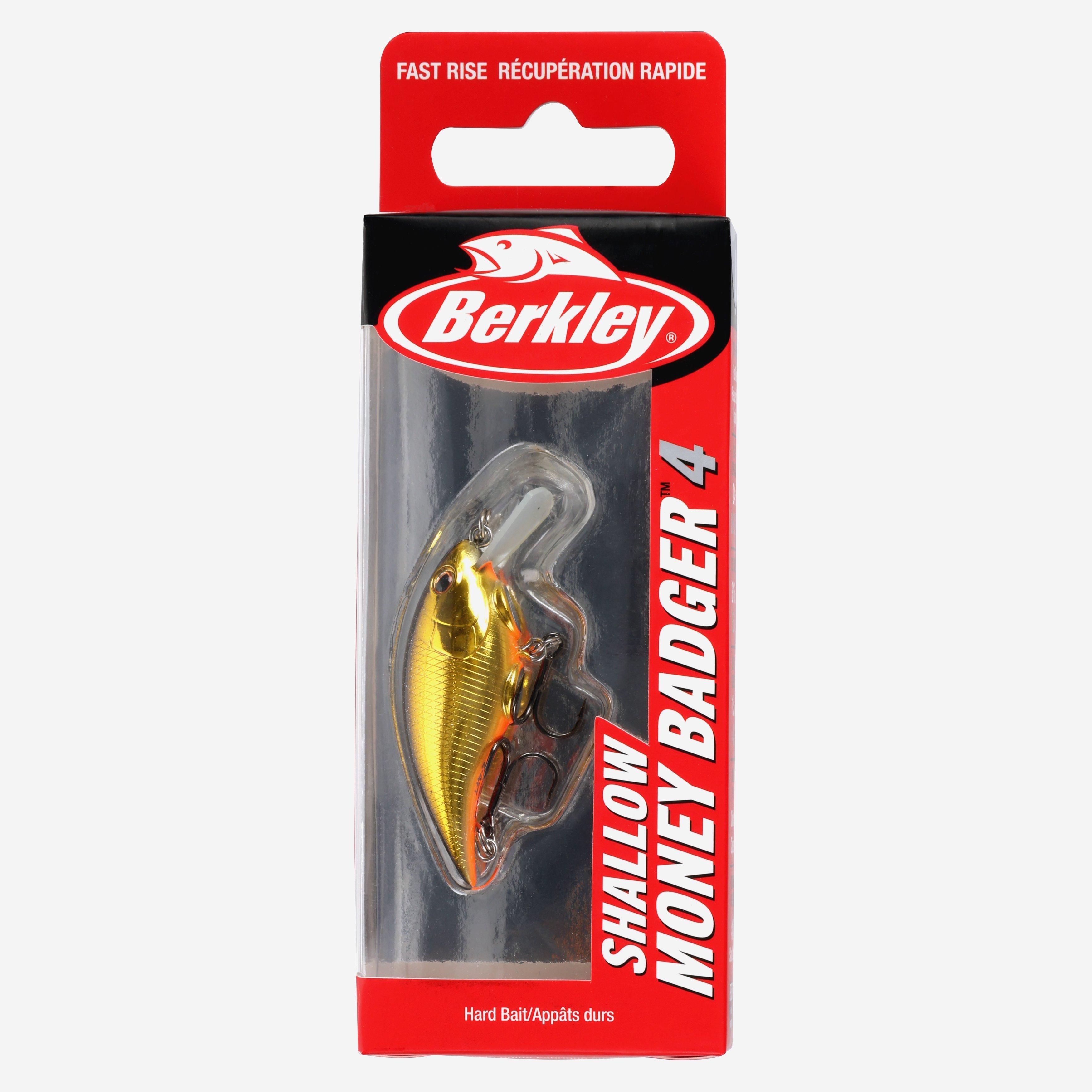 Berkley Shallow Money Badger Fishing Crankbait, 1.5 in, Hybrid Baitfish-Crayfish