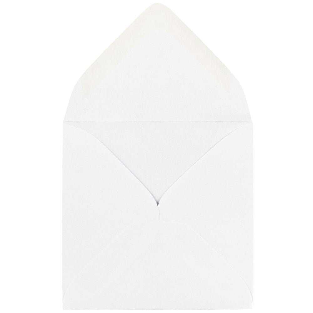 JAM Paper 3 1/8 x 3 1/8 Square Invitation Envelopes, White, Bulk 1000/Carton