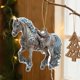 thumbnail image 5 of Uuiauoio Acrylic Christmas Ornaments, Horse Christmas Ornament, 2D Flat Hanging Decor with Festive Patterns, Lightweight Tree and Car Decorations, Holiday Gift Collection for Seasonal Displays, 5 of 6