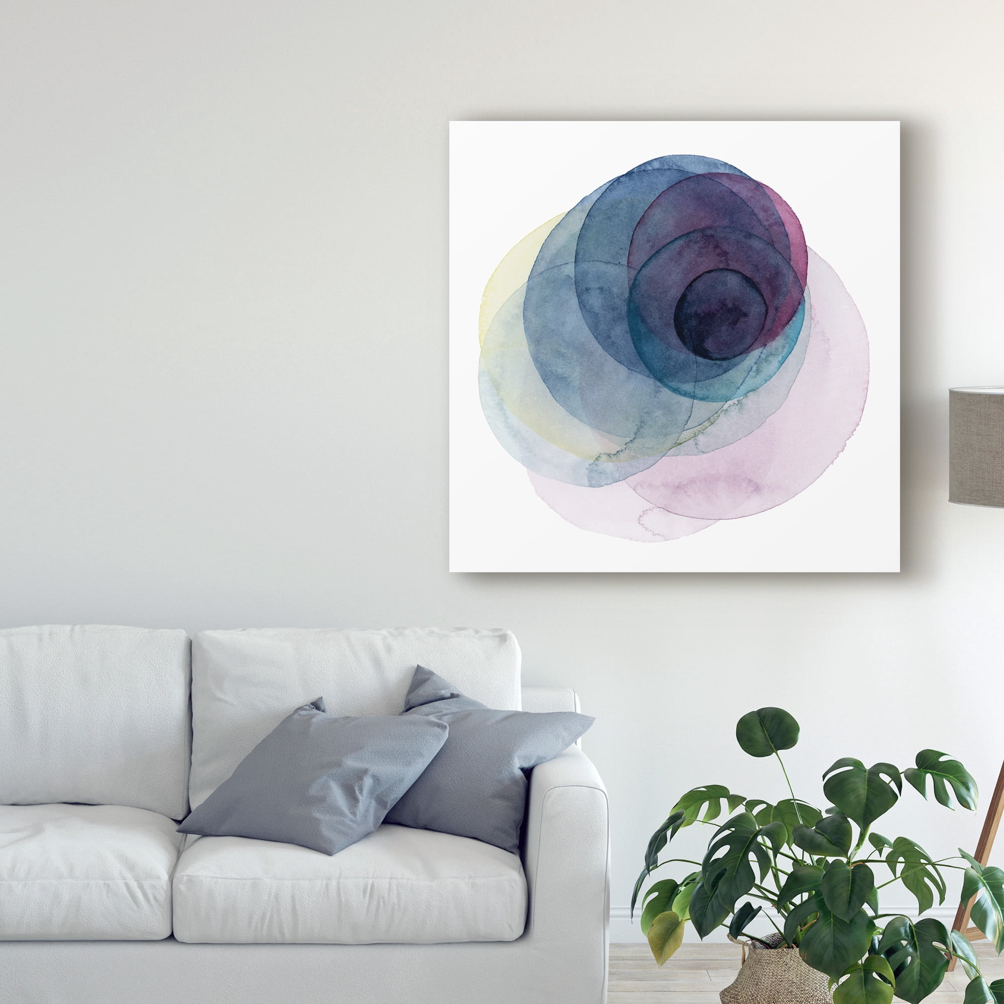 Trademark Fine Art 'Evolving Planets III' Canvas Art by Grace Popp