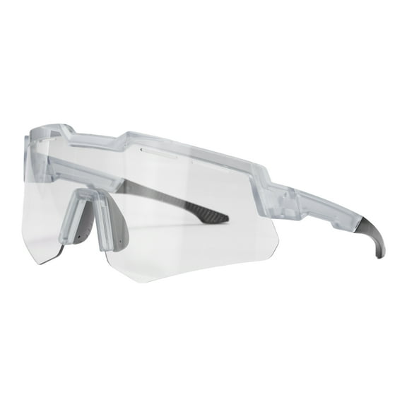 Sport Sunglasses Cycling Polarized Sun Glasses for Men Women Mountain Bike Driving Fishing Running, Clear Gray/Gray