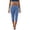 Blue, variant on Sexlip Womens Yoga Pants Warm Weather wide waistband bootcut textured fabric casual style travel friendly for fitness training Blue M