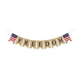 thumbnail image 2 of JWshufel Independence Day Flag Patriotic USA Decoration Supplies for 4th of July Memorial Day Party Celebration Versatile Use for Holidays Birthdays Christmas Valentine's Day, 2 of 6