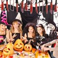 thumbnail image 5 of Decoraciones para fiestas de Halloween, pancarta de cumpleaños aterradora compatible con decoraciones para fiestas infantiles de Halloween, 2 piezas, 5 of 5