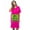 Fuchsia - 100% Blessed, variant on Just Love Short Sleeve Nightgown Sleep Dress for Women Sleepwear 4361-197-M (Black - Light Up The Holiday, 1X)