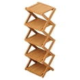 thumbnail image 1 of MKHSQHDG Today's Deals Tier Foldable Shoe Rack Organizer Shelf Space Saving Storage for Entryway Closet Bedroom Corner, 1 of 5