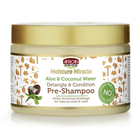 African Pride Moisture Miracle Pre-Shampoo 12oz (Best Shampoo For African American Hair Growth)