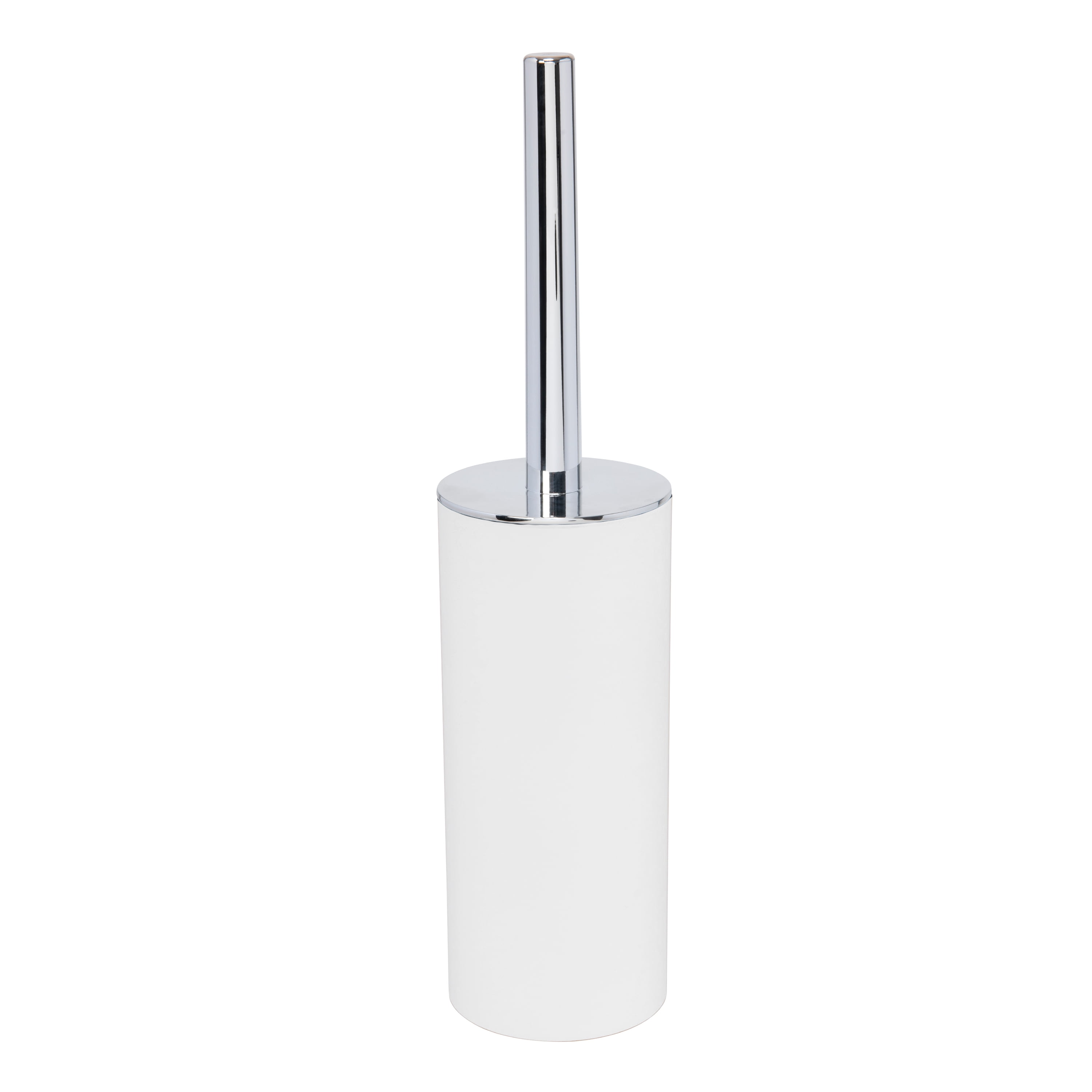 Bath Bliss 2 Pack Soft Touch Toilet Brush Set in Matte White