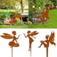 thumbnail image 4 of Decoración de jardín, estacas decorativas para jardín, estaca de jardín de hadas, diseño aerodinámico, 4 of 7