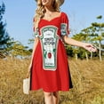 thumbnail image 3 of Funny Ketchup Label Sleeveless Dress Dress for pregnant women party dresses woman, 3 of 6