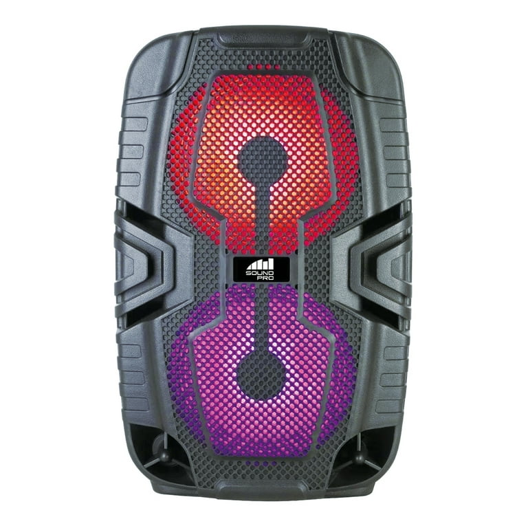 Naxa NDS-6008 Portable Dual 6.5-inch Bluetooth Speaker and Multi