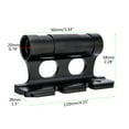 thumbnail image 3 of AOOOWER Bicycles Quick Release Fork Mount Block Bike Fork Mount with Strap & Adapters, 3 of 19