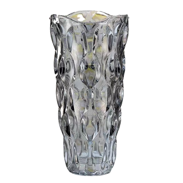 Florero de vidrio redondo Sunnimix jarrones de cristal decoración moderna