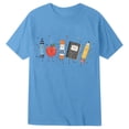 thumbnail image 4 of Tfken Boys Soft Comfy Tops Daily Wear Travel Fashion Tshirts Short Sleeve Casual Print Graphic T-Shirts Summer Tees Kids Cute Clothes Size 2-3 Years, 4 of 5