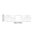 thumbnail image 3 of RuiJiao Clearance Kitchen Sink Splashs Pad Rubber Faucet Handle Drip Catcher Tray Kitchen Sponge Holders Faucet Absorbent Sink Organizer Mat For Kitchen Bathroom Sink Accessories, 3 of 8