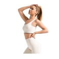 thumbnail image 4 of DHFJKG Sports Camisole Women Summer Cropped Tank Top Sports Workout Color Block Sleeveless Shirts Fitted Stretchy Yoga Gym Running Stylish Tops, 4 of 5