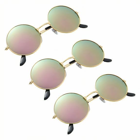 GJX 3Pcs Baby Sunglasses Cute Sunglasses Toddler Boy Sunglasses,Style1