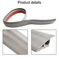 thumbnail image 4 of CHENGSI for Floor Transition Edge Strips 1m PVC Self-Adhesive Cover Strips for Floors Carpet Edge Trim Threshold Transition Closure Waterproof Wear-Resistant Easy Install Gray, 4 of 9