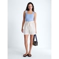 thumbnail image 2 of Scoop Women's Paperbag Shorts, Sizes XS-XXL, 2 of 5