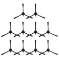 thumbnail image 2 of SENSHENGXIN Side Brush Replacement Spare Parts For Medion X10 Sw Vacuum Cleaner Home Appliance Household Cleaning Tools (10 PACK), 2 of 5