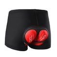 thumbnail image 4 of Pantalones cortos Arsuxeo Hombres Ciclismo Ropa interior transpirable Gel 3D acolchado bicicleta bic Arsuxeo Pantalones cortos, 4 of 7