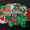 thumbnail image 4 of Parches navideños para planchar Harsgs, 10 unidades, bordados tú mismo, 4 of 6