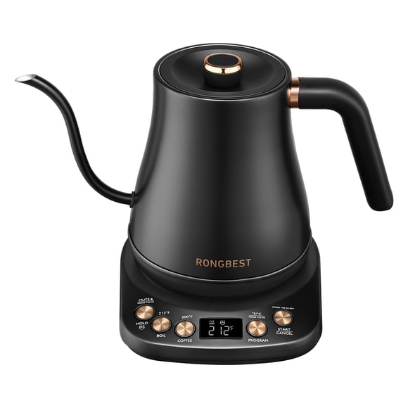 Hervidor eléctrico de cuello de cisne RONGBEST 1L 1200W 6 temperaturas