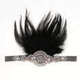 thumbnail image 3 of Diadema de Disfraces Collar Guantes 1920s Accesorios Set BLESIY Accesorios de aleta, 3 of 8