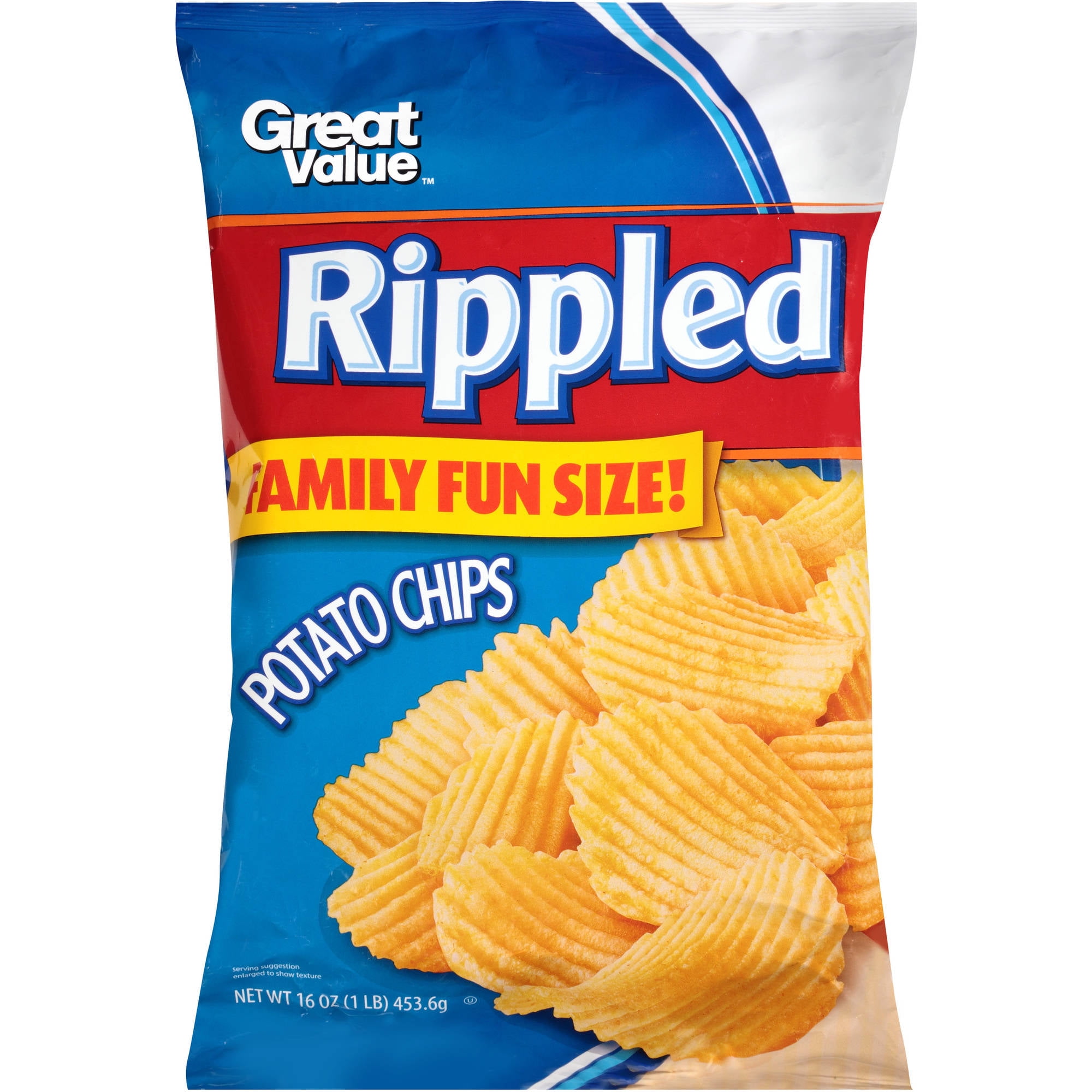 Old Dutch Ripples Onion Blossom Potato Chips 8 oz. Bag