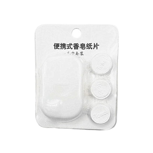 Billuyoard Jabón Papel Mano Desechable Toallas Toallas Limpieza Inodoro Aire libre Baño Rebanada Piel Suministros Espuma Suministros de limpieza para el hogar Olor a jazmín