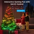 thumbnail image 2 of Govee 99ft Green Christmas LED String Lights 2S, Christmas Lights for Holiday Decor, Smart Indoor Outdoor String Lights with 130+ Scene Modes, 2 of 12