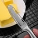 thumbnail image 3 of Cuchillo para Mantequilla, Cuchillo para Postre, Queso, Cuchillo para Mermelada de Acero Inoxidable, Cubiertos, Pan Tostado, Crema, Cortador de Queso, Herramientas de Cocina, 3 of 5