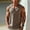 Gray, variant on Men's Cotton Linen Henley Tank Top, V-Neck with Button Placket, Breathable Sleeveless Shirt for Beach Days, Summer Vacations and Casual Warm Weather Wear, Big and Tall Sizes S-3XL Gray