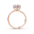 thumbnail image 4 of KEEVA JEWELS 3.15 Carat Heart & Round Shape Moissanite Hidden Halo Valentine Ring for Women, Made in Rose Gold Plated Silver Size 6, 4 of 8