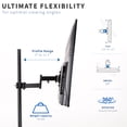 thumbnail image 3 of VIVO Steel Universal Pole Mount TV Arm VESA Plate | Fits 32" to 55" Screens, 3 of 8