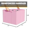 thumbnail image 5 of SpaceAid Shoe Organizer for Closet, 2 Pack, Fits 16-32 Pairs, Pink, 5 of 7
