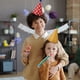 thumbnail image 4 of 1 juego de decoraciones para fiestas, sombreros de fiesta, coronas de papel, sombreros de cumpleaños coloridos, sombreros de cono, 4 of 5