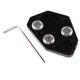 thumbnail image 4 of Placa Caballete Lateral Moto para K1300S / R 2009 - 2014 Negro Cola Almohadilla de soporte de pie para motocicleta, 4 of 7