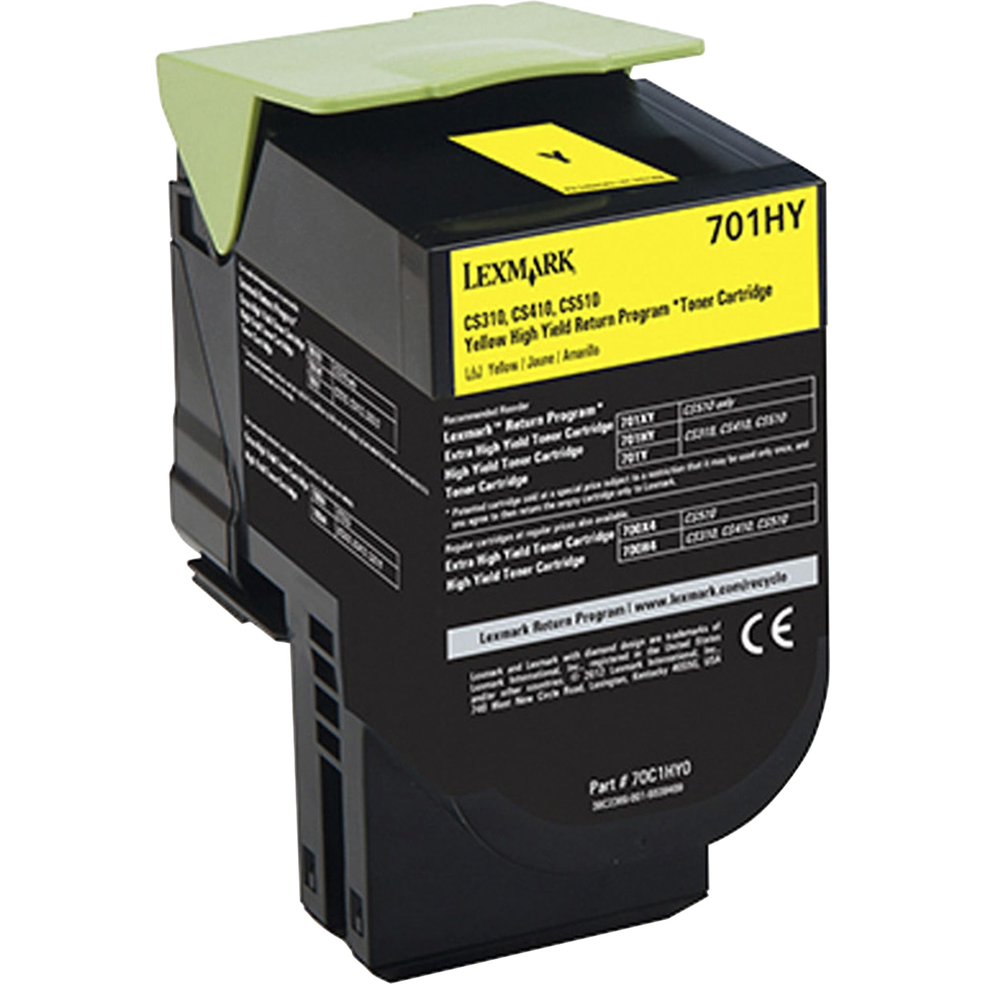 Lexmark Unison 701HY Toner Cartridge, 1 Each (Quantity)