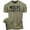 T-Shirt Military Green, variant on Gymish Midlife Crunches Workout Gym Shirt for Men – Motivational TShirt, Mens Gym Shirt, Gym TShirts for Men, Gym Clothes for Men, Funny Men's Workout Shirts, Athletic Gym Wear